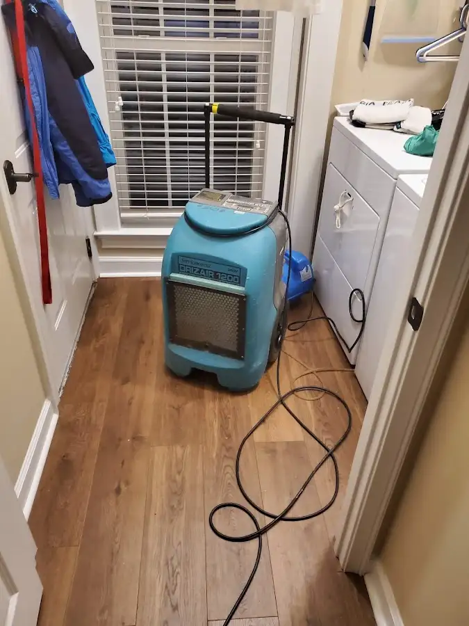 Commercial dehumidifier deployed for Flood Damage Cleanup in Tolleson